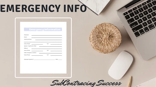 Emergency Contact Information Form