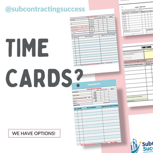 Time Card Bundle Bonanza